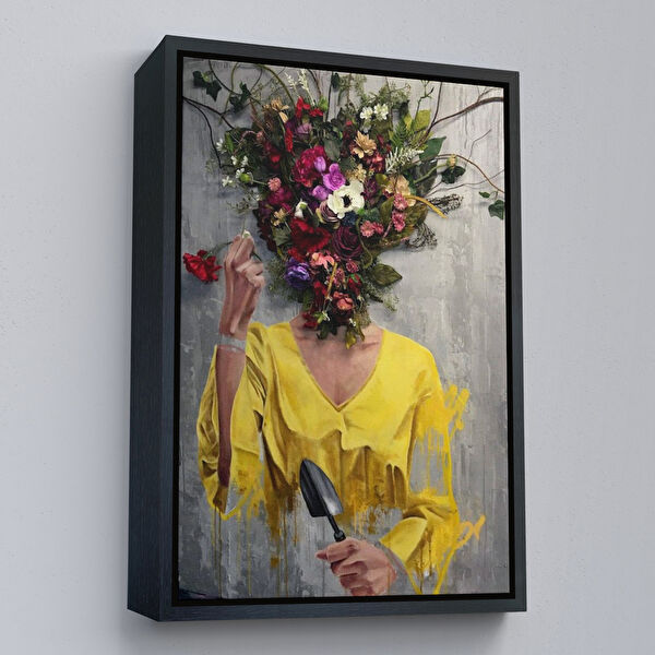 Harita Sepeti Kanvas Tablo