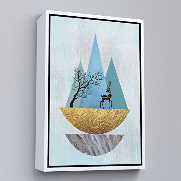 Harita Sepeti Kanvas Tablo