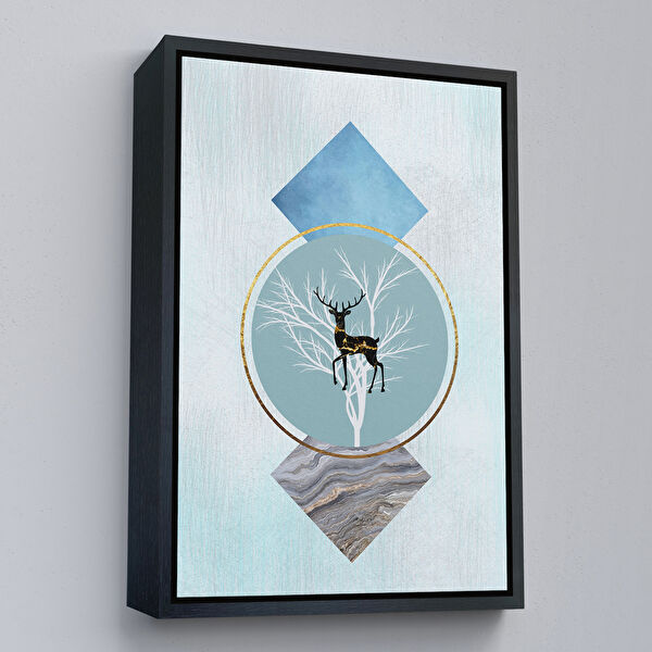 Harita Sepeti Kanvas Tablo