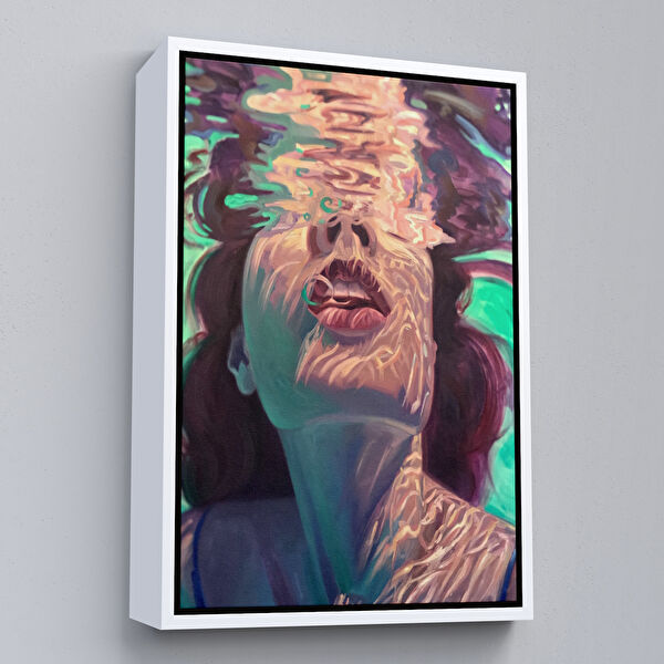 Harita Sepeti Kanvas Tablo