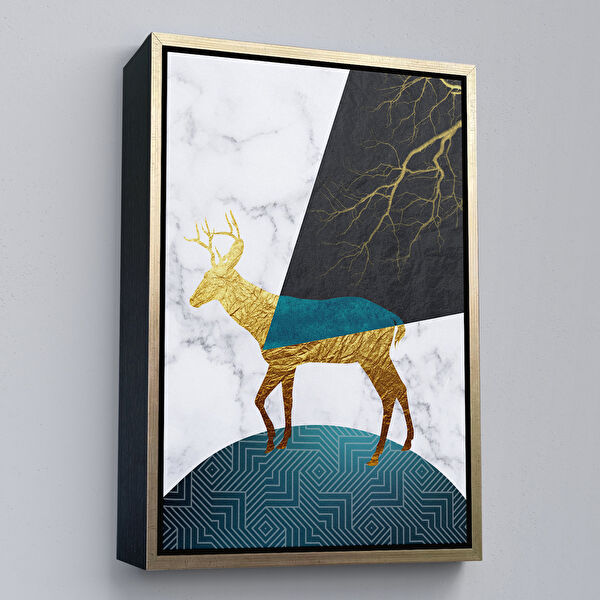 Harita Sepeti Kanvas Tablo