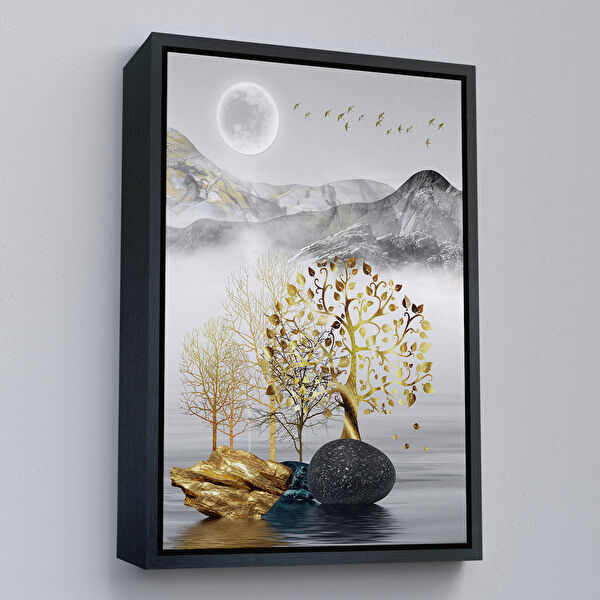 Harita Sepeti Kanvas Tablo