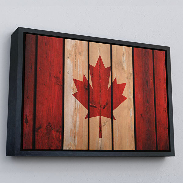 Harita Sepeti Kanvas Tablo