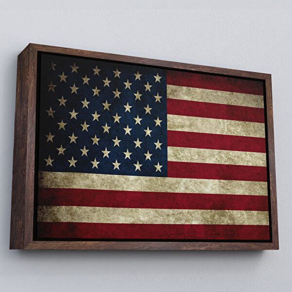 Harita Sepeti Kanvas Tablo