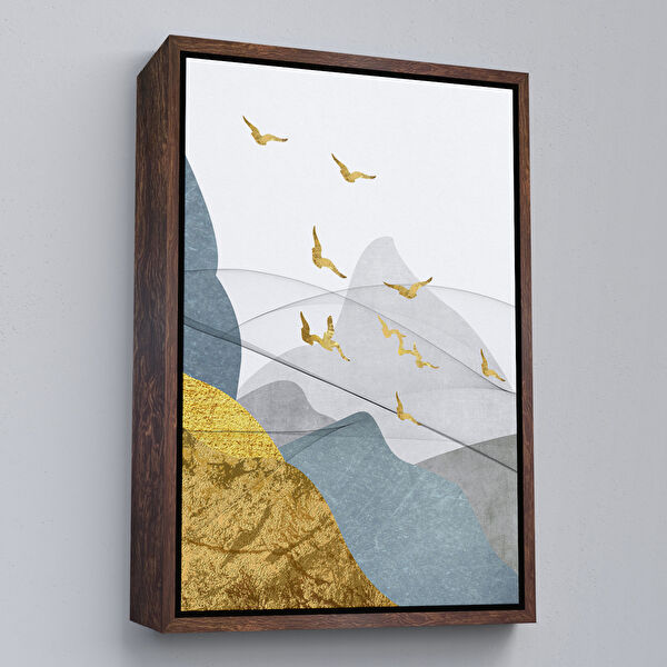 Harita Sepeti Kanvas Tablo