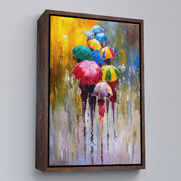 Harita Sepeti Kanvas Tablo