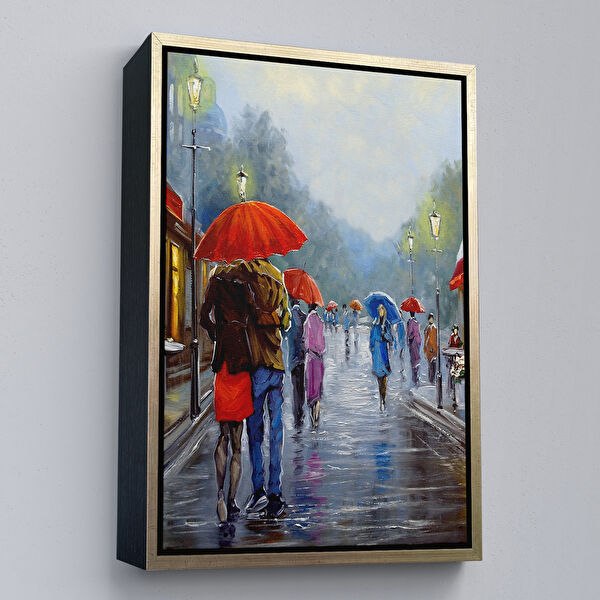 Harita Sepeti Kanvas Tablo