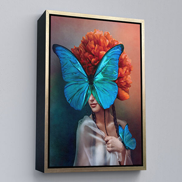 Harita Sepeti Kanvas Tablo