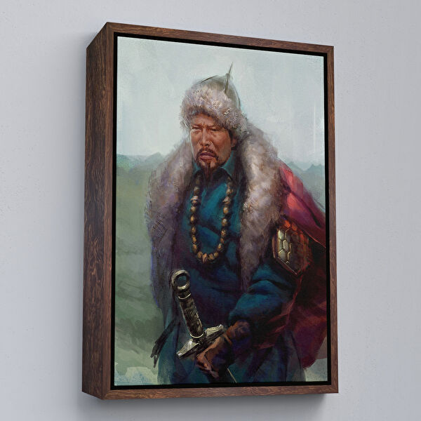 Harita Sepeti Kanvas Tablo