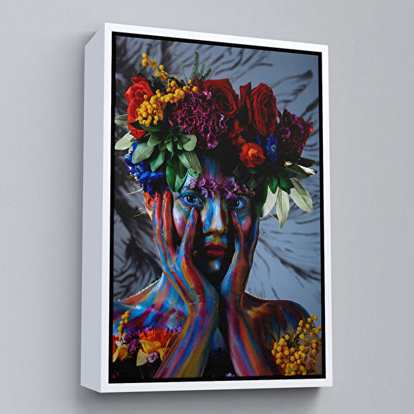 Harita Sepeti Kanvas Tablo