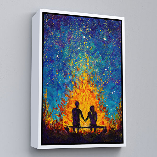 Harita Sepeti Kanvas Tablo