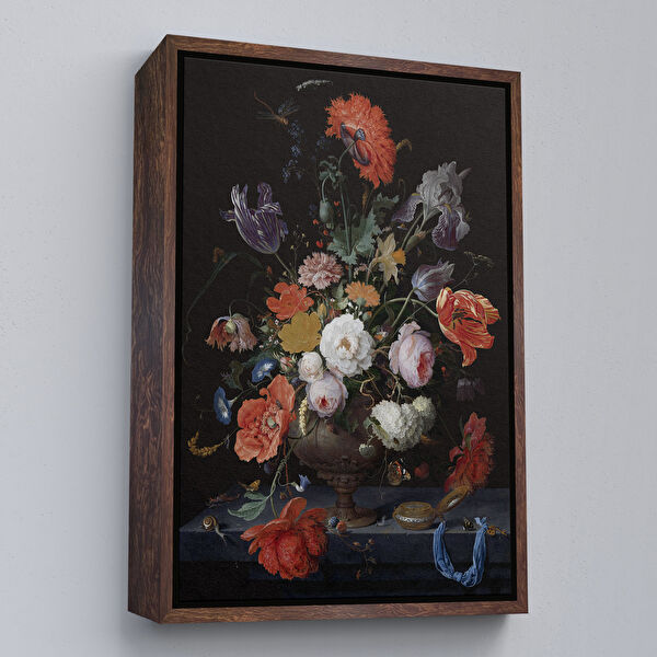 Harita Sepeti Kanvas Tablo