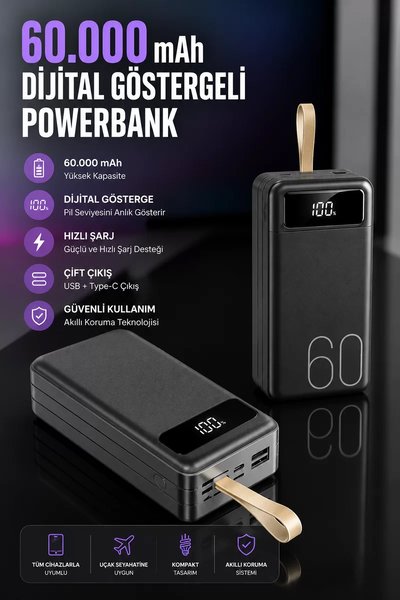 Giggle Planet Powerbank, Taşınabilir Şarj Cihazı