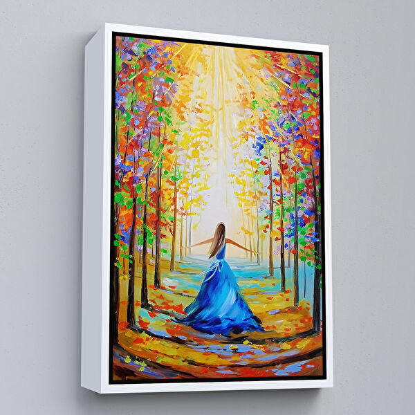 Harita Sepeti Kanvas Tablo