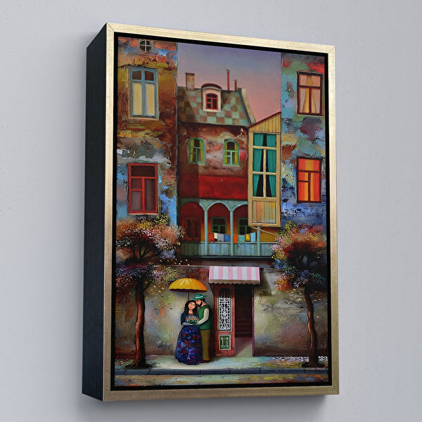 Harita Sepeti Kanvas Tablo