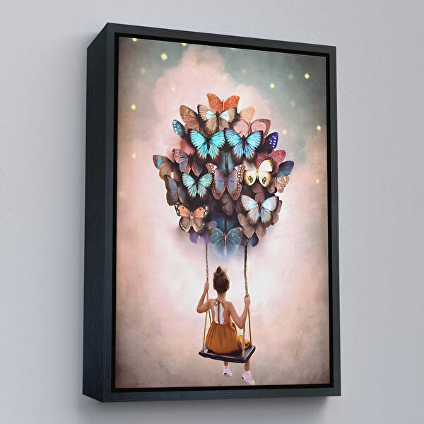 Harita Sepeti Kanvas Tablo