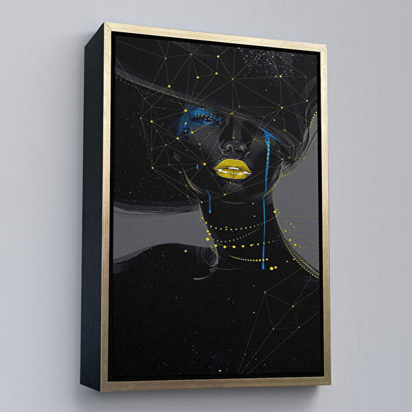 Harita Sepeti Kanvas Tablo