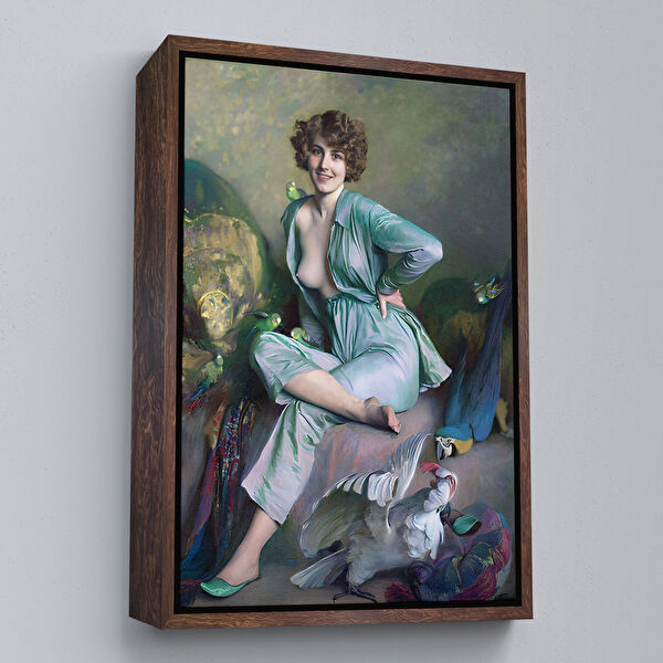 Harita Sepeti Kanvas Tablo