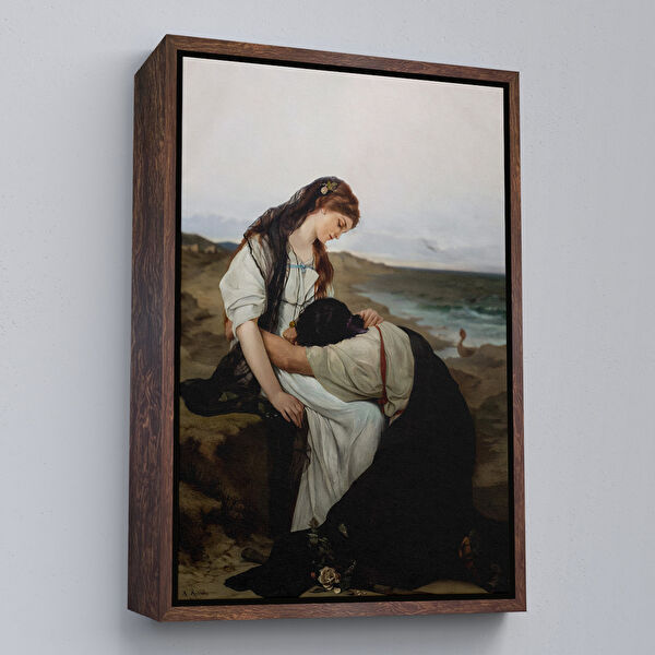 Harita Sepeti Kanvas Tablo