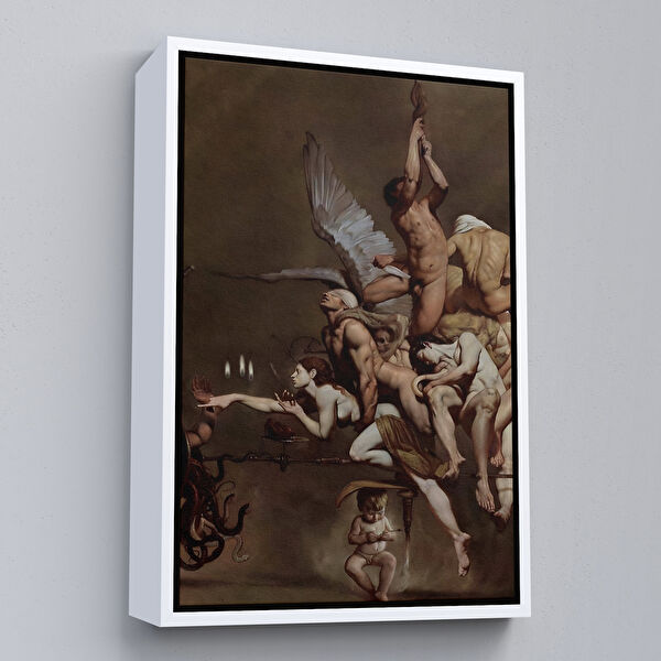 Harita Sepeti Kanvas Tablo