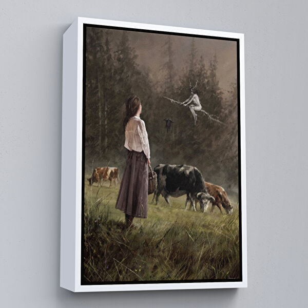 Harita Sepeti Kanvas Tablo