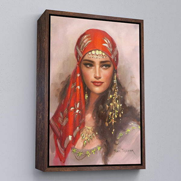 Harita Sepeti Kanvas Tablo