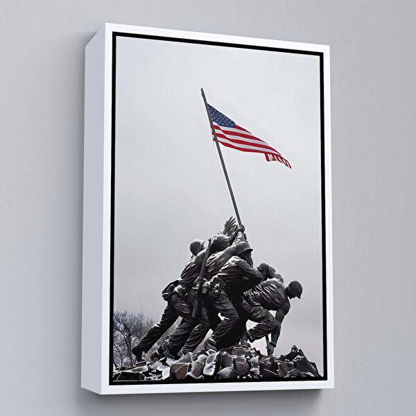 Harita Sepeti Kanvas Tablo