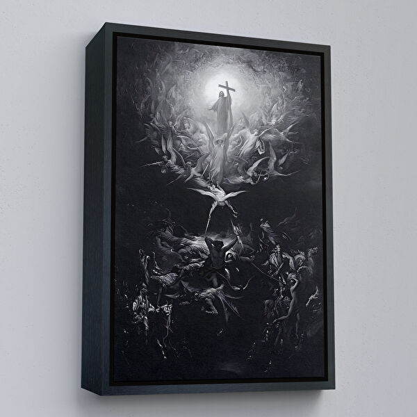 Harita Sepeti Kanvas Tablo