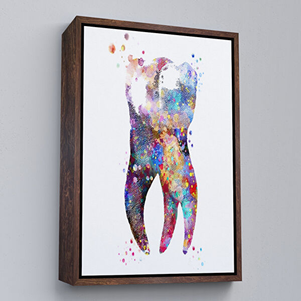 Harita Sepeti Kanvas Tablo