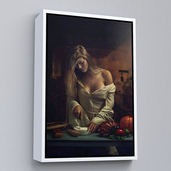 Harita Sepeti Kanvas Tablo