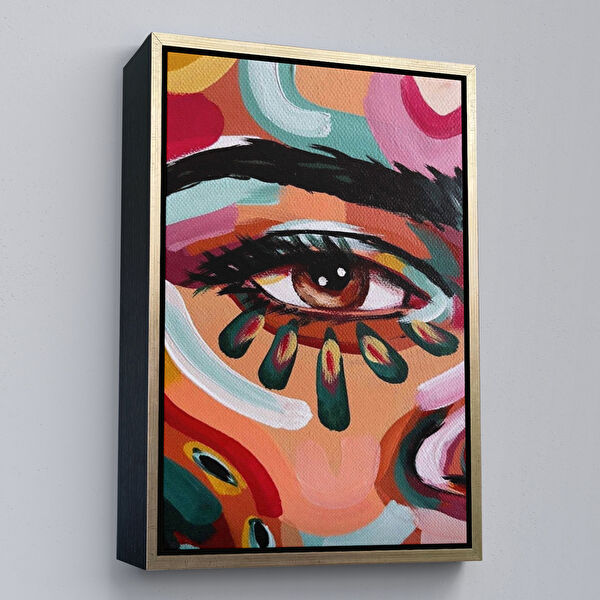 Harita Sepeti Kanvas Tablo