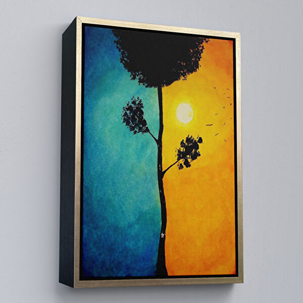 Harita Sepeti Kanvas Tablo