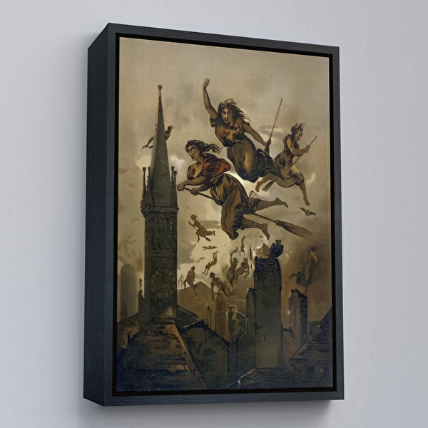 Harita Sepeti Kanvas Tablo