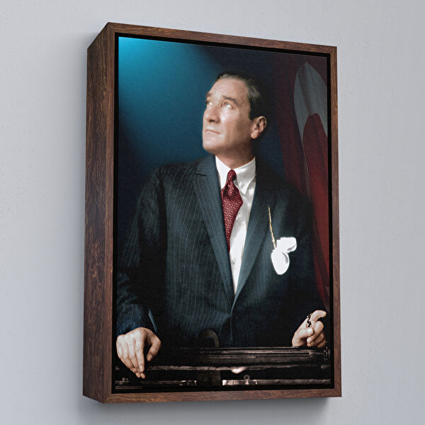 Harita Sepeti Kanvas Tablo