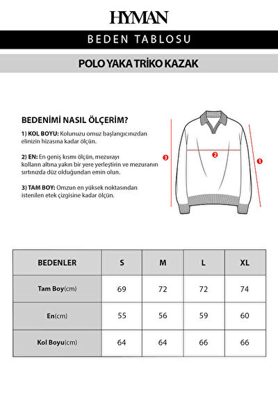 HYMAN Erkek Triko, Kazak