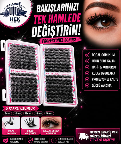 HEK İMPORTER Takma Kirpik