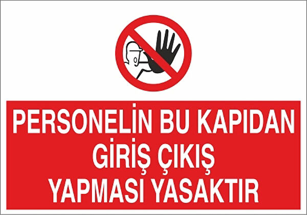 Reysa Tasarım Güvenlik Uyarı İşaretleri, İş Güvenliği Levhaları