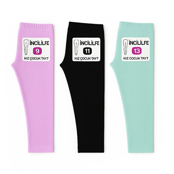 İncili Kız Çocuk Tayt