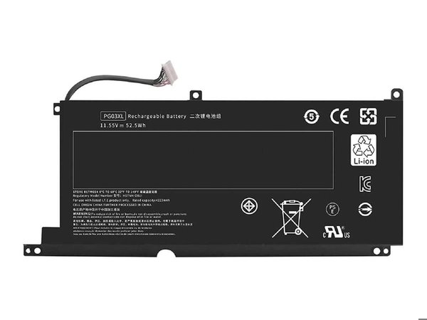 HP Notebook Pilleri