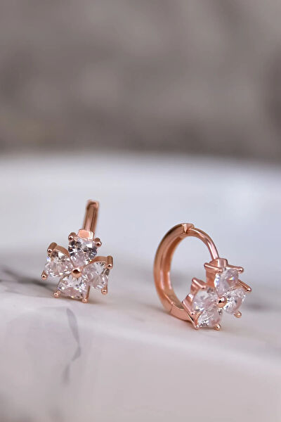 Papatya Silver Küpe