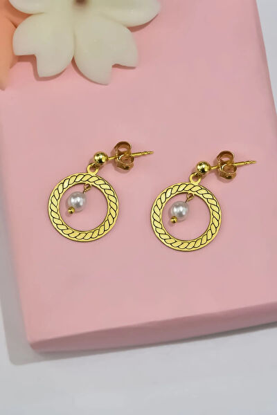 Papatya Silver Küpe