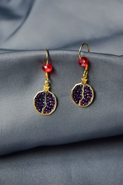 Papatya Silver Küpe