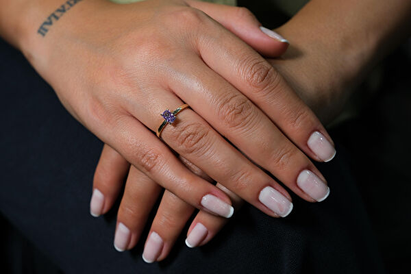 Keops Pırlanta Altın Yüzük