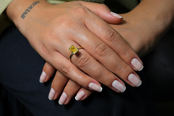 Keops Pırlanta Altın Yüzük