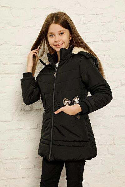 Jomoti Kız Çocuk Mont, Kaban