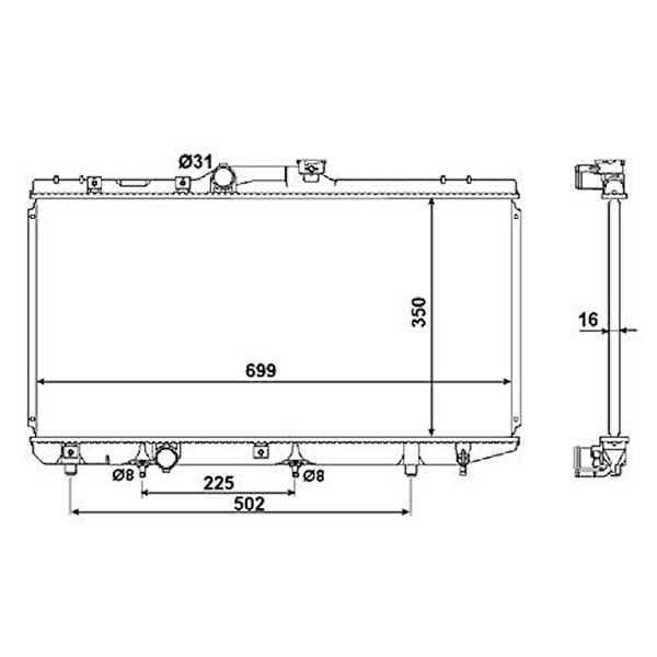 Unicore Radyatör Ekipmanları