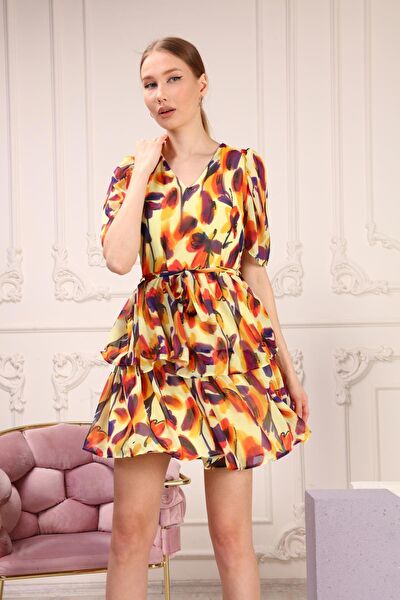 Jomoti Büyük Beden Günlük Elbise