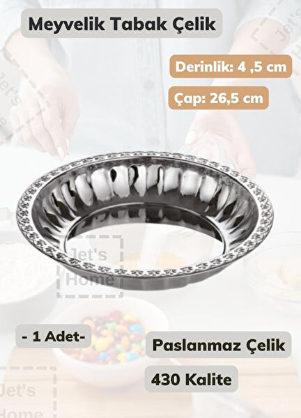 Jet's Home Servis, Sunum Tabakları