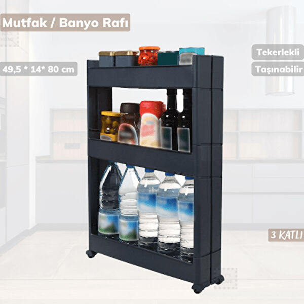 Jet's Home Çok Amaçlı, Dekoratif Raf