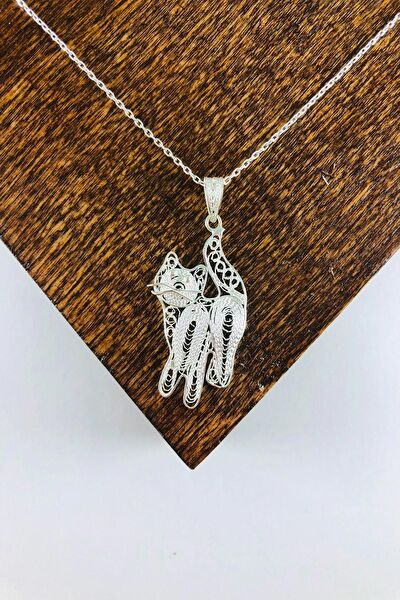 Sahra gümüş Kolye